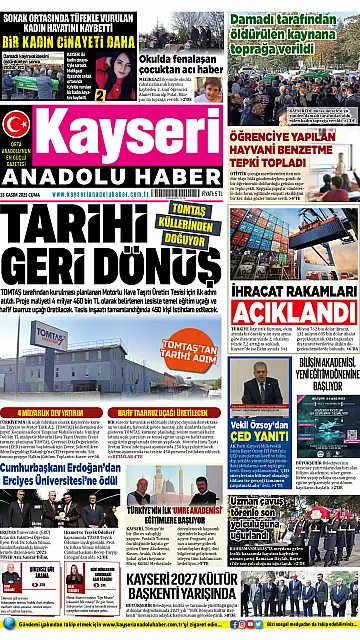 E-Gazete - Tarih: 28 Kasım 2025