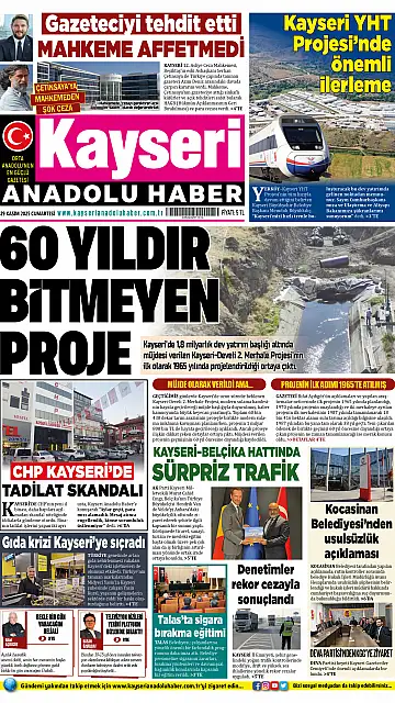 E-Gazete - Tarih: 29 Kasım 2025