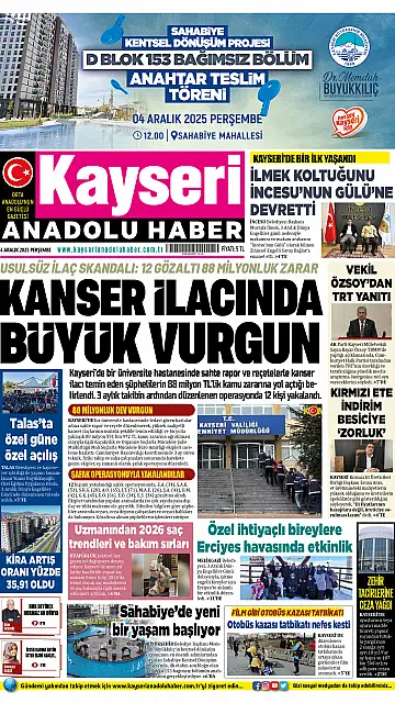 E-Gazete - Tarih: 04 Aralık 2025