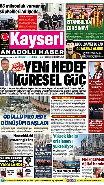 E-Gazete - Tarih: 06 Aralık 2025