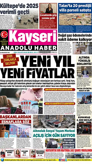 E-Gazete - Tarih: 23 Aralık 2025