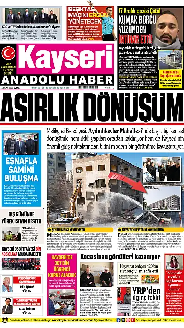 E-Gazete - Tarih: 16 Ocak 2026