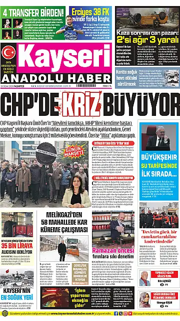 E-Gazete - Tarih: 19 Ocak 2026