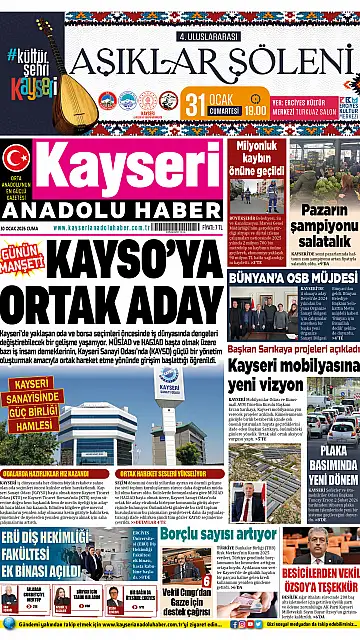 E-Gazete - Tarih: 30 Ocak 2026