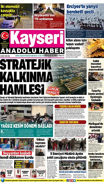 E-Gazete - Tarih: 03 Şubat 2026