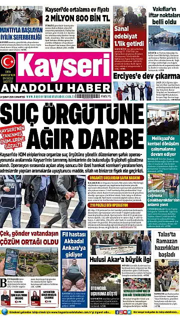 E-Gazete - Tarih: 15 Şubat 2026
