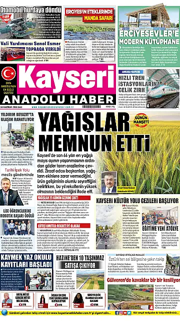 E-Gazete - Tarih: 16 Haziran 2026