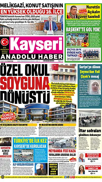 E-Gazete - Tarih: 02 Mart 2026