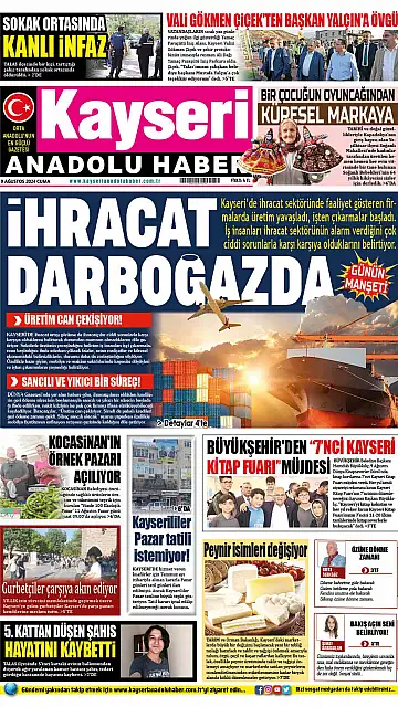 E-Gazete - Tarih: 09 Ağustos 2024