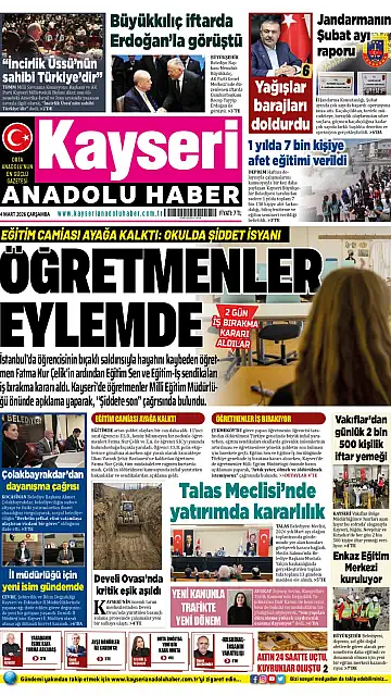 E-Gazete - Tarih: 04 Mart 2026