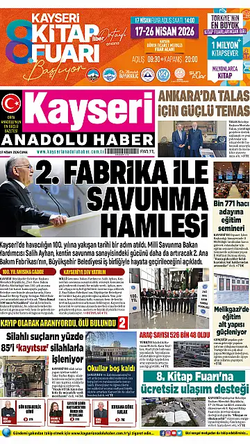 E-Gazete - Tarih: 17 Nisan 2026
