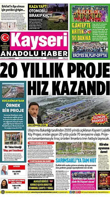E-Gazete - Tarih: 20 Nisan 2026