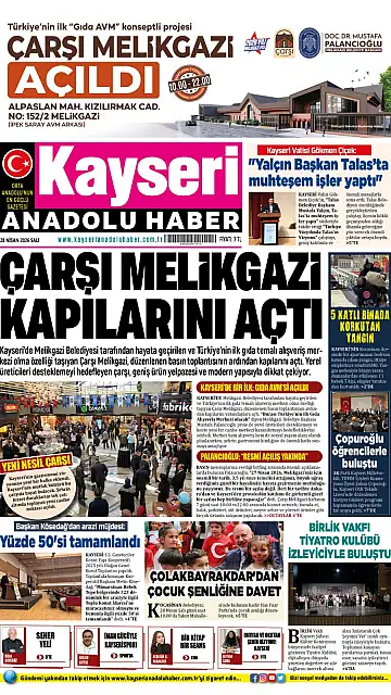 E-Gazete - Tarih: 28 Nisan 2026