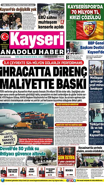 E-Gazete - Tarih: 01 Mayıs 2026
