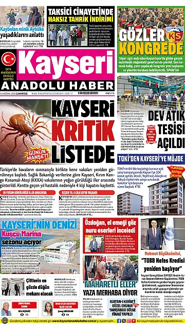 E-Gazete - Tarih: 06 Haziran 2026