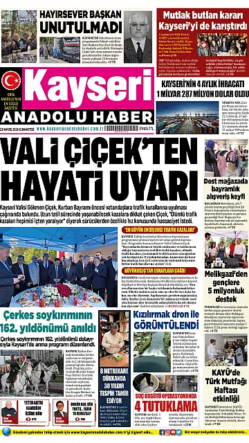 E-Gazete - Tarih: 23 Mayıs 2026