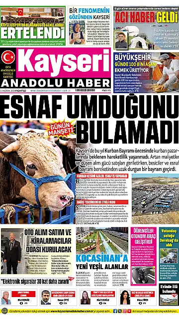 E-Gazete - Tarih: 01 Haziran 2026