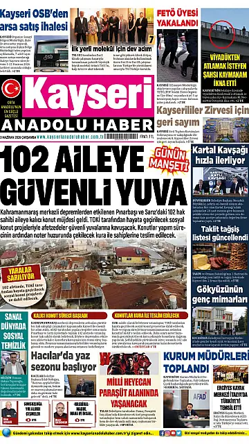 E-Gazete - Tarih: 03 Haziran 2026