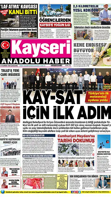 E-Gazete - Tarih: 24 Haziran 2026