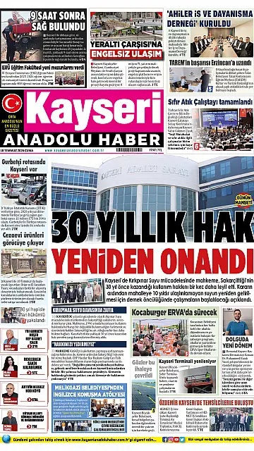 E-Gazete - Tarih: 10 Temmuz 2026
