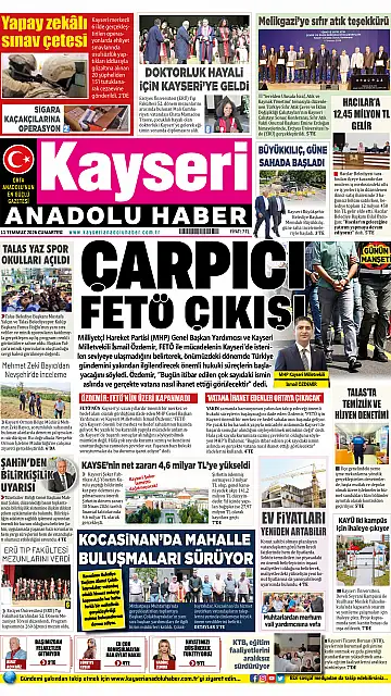 E-Gazete - Tarih: 11 Temmuz 2026