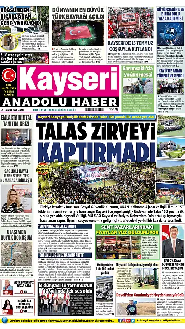 E-Gazete - Tarih: 17 Temmuz 2026
