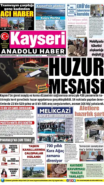 E-Gazete - Tarih: 15 Ağustos 2026