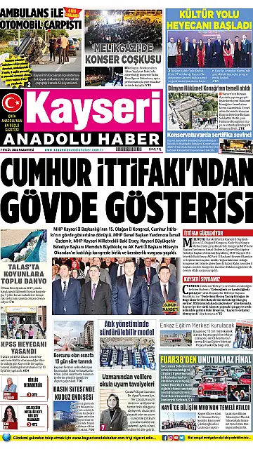 E-Gazete - Tarih: 07 Eylül 2026