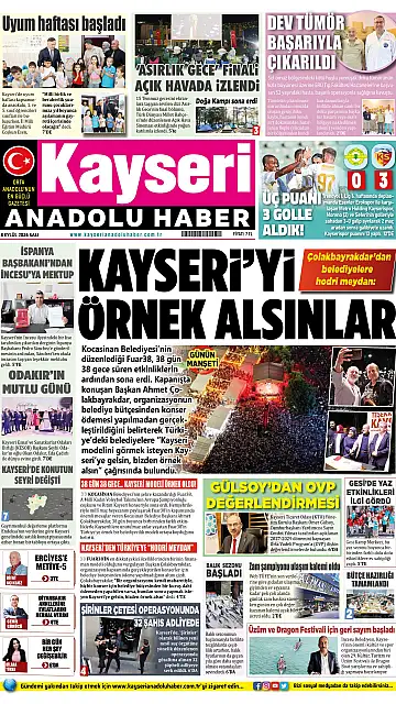E-Gazete - Tarih: 08 Eylül 2026