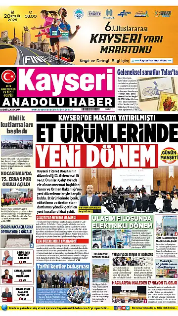 E-Gazete - Tarih: 18 Eylül 2026