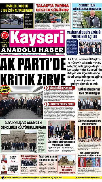E-Gazete - Tarih: 26 Eylül 2026