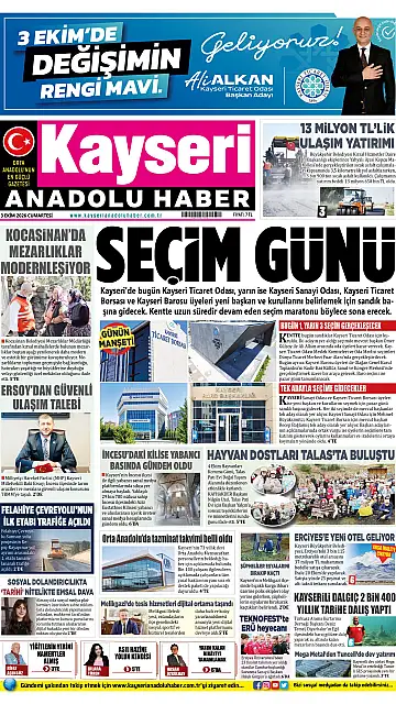 E-Gazete - Tarih: 03 Ekim 2026