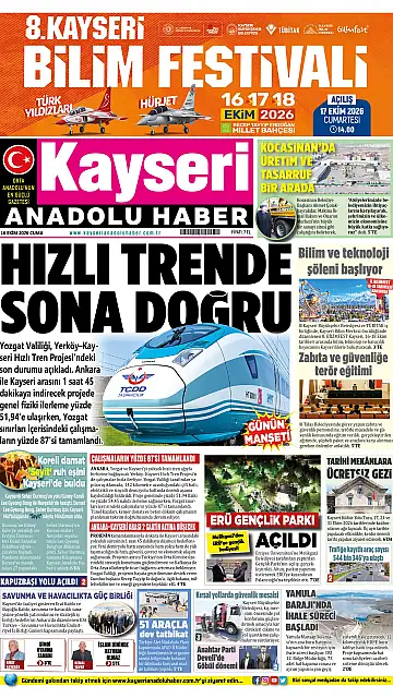 E-Gazete - Tarih: 16 Ekim 2026