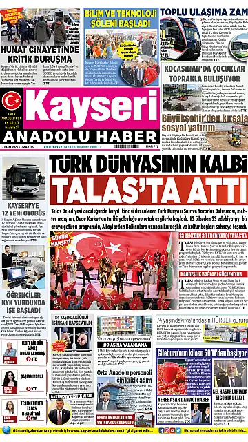 E-Gazete - Tarih: 17 Ekim 2026