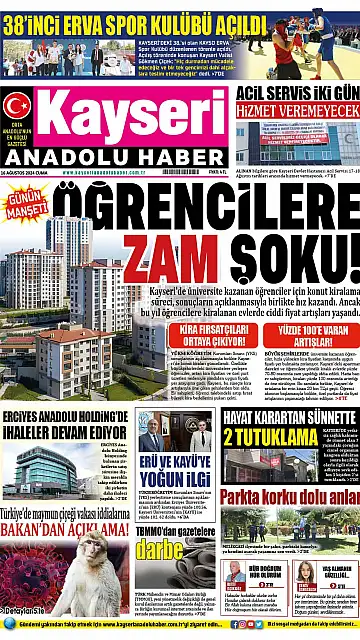 E-Gazete - Tarih: 16 Ağustos 2024