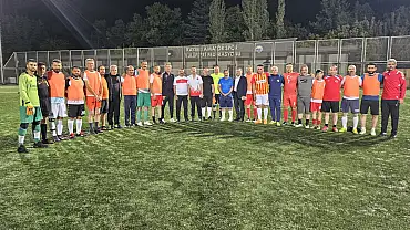 Kayseri’de Birlik, Beraberlik ve Dostluk Maçı