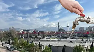 Kayseri’nin Pınarbaşı ilçesinde 6 mahallede sular kesilecek!