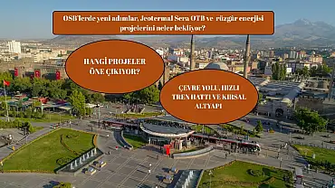 Kayseri’ye yatırım müjdesi! 2026-2028 planında öncelikler değişiyor