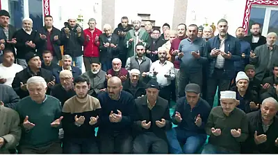 6 Şubat'ın yıl dönümünde Develi'de toplu dua