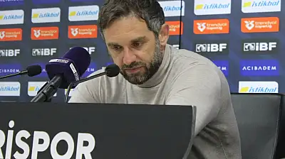 ''Bugünkü mağlubiyetten sonra bir hayal kırıklığı yaşıyorum''