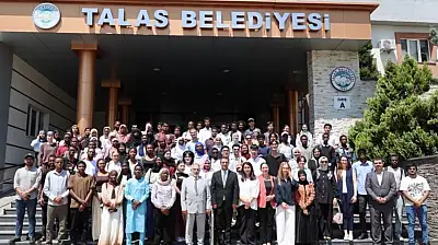 Dünyanın dört bir yanından gelen öğrenciler Talas'ta buluştu