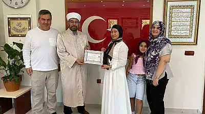 Filipinli Rowena Antone Develi'de Müslümanlığı seçti!