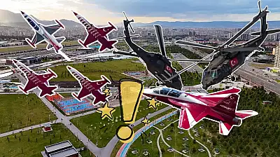 HÜRJET, Türk Yıldızları, Çelik Kanatlar… Kayseri dört gözle bekliyor!