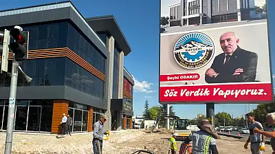 Kayseri'de 50 bin esnafı temsil edecek projede sona gelindi