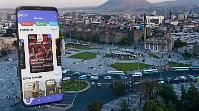 Kayseri'de artık tek uygulama yetecek! Tüm etkinlikler cebinizde