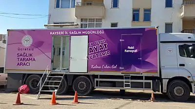 Kayseri'de ücretsiz kanser taraması yapılacak!