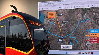 Kayseri'de Erkilet'ten Millet Bahçesi'ne gidecek tramvay hattı yer altından mı geçecek?