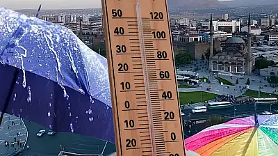 Kayseri'de gök gürültülü sağanak kapıda: Sıcaklık 7 derece düşecek