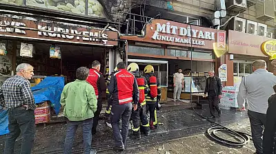 Kayseri'de iş yerinde yangın! Ekiplerin müdahalesi sürüyor
