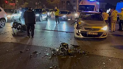 Kayseri'de trafik kazası: 1 ağır yaralı